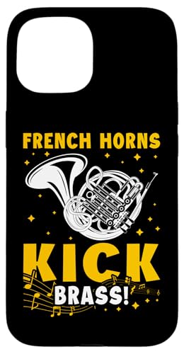 Waldhörner Kick-Messing Hülle für iPhone 15 Waldhörner Kick-Messing Hülle für iPhone 15 von French Horn Brass Instrument Designs For Player
