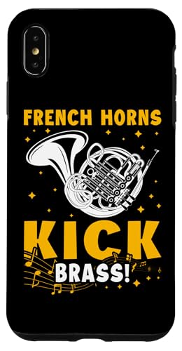 Waldhörner Kick-Messing Hülle für iPhone XS Max Waldhörner Kick-Messing Hülle für iPhone XS Max von French Horn Brass Instrument Designs For Player