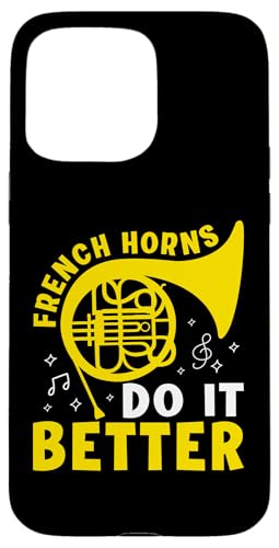 Waldhörner tun es besser Hülle für iPhone 15 Pro Max Waldhörner tun es besser Hülle für iPhone 15 Pro Max von French Horn Brass Instrument Designs For Player