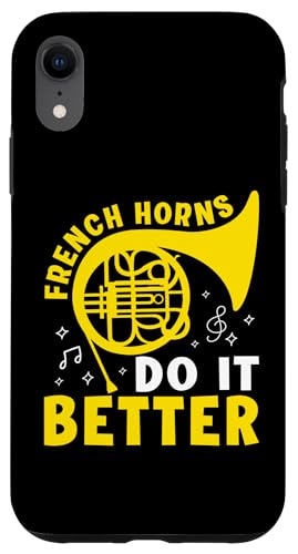 Waldhörner tun es besser Hülle für iPhone XR Waldhörner tun es besser Hülle für iPhone XR von French Horn Brass Instrument Designs For Player