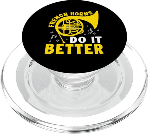 Waldhörner tun es besser PopSockets PopGrip für MagSafe Waldhörner tun es besser PopSockets PopGrip für MagSafe von French Horn Brass Instrument Designs For Player