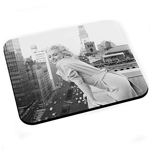 French Unicorn Mauspad Marilyn Monroe Building Star Hollywood Foto Retro von French Unicorn