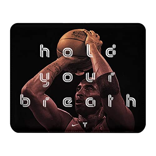 Mauspad, Lederoptik, Spirit of Sports / Lakers / Kobe Bryant / Basketball, 22 x 18 cm von French Unicorn