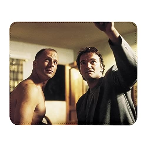 Mauspad, Motiv: Bruce Willis Quentin Tarantino Pulp Fiction Cinema – 22 x 18 cm von French Unicorn
