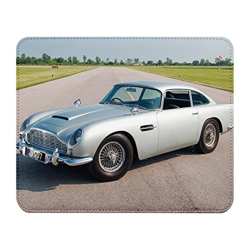 Mauspad in Leder-Optik Oldtimer James Bond Classic – 22 x 18 cm von French Unicorn