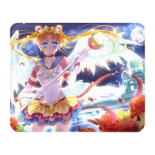 Sailor Moon Mauspad, Lederoptik, klassisch, Manga, Japan, 22 x 18 cm von French Unicorn