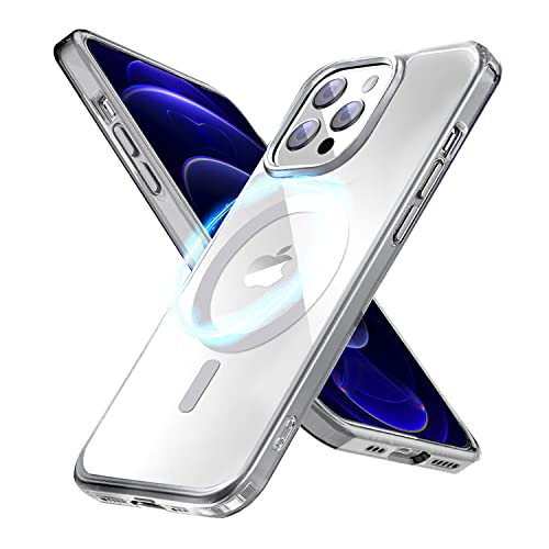 Frentree iPhone 14 Pro Max Hülle mit MagSafe kompatibel, magnetische Schutzhülle für schnelleres Laden, Handyhülle mit Schutzstufe in Militärnorm, Anti-Vergilbung & Aufprallschutz von Frentree