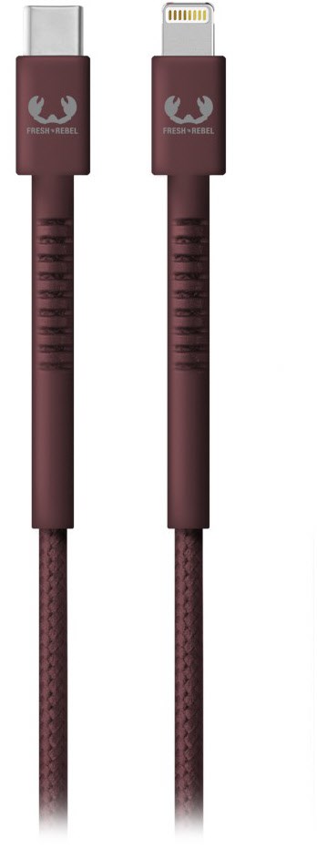 Fabriq USB-C > Lightning Kabel (2m) Deep Mauve von Fresh ´n Rebel