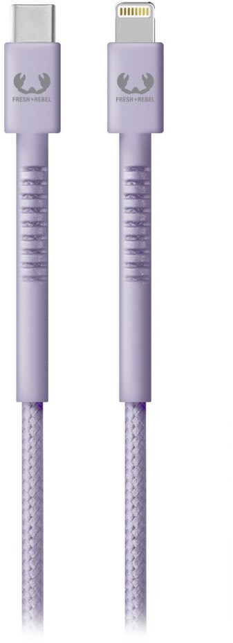 Fabriq USB-C > Lightning Kabel (2m) Dreamy Lilac von Fresh ´n Rebel