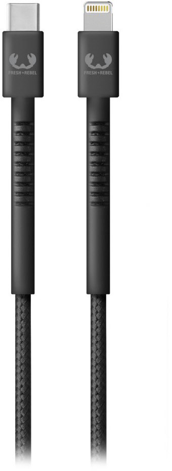 Fabriq USB-C > Lightning Kabel (2m) Storm Grey von Fresh ´n Rebel