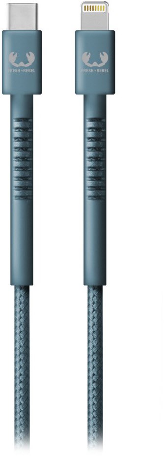 Fabriq USB-C > Lightning Kabel (2m) dive blue von Fresh ´n Rebel