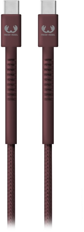 Fabriq USB-C > USB-C Kabel (2m) Deep Mauve von Fresh ´n Rebel