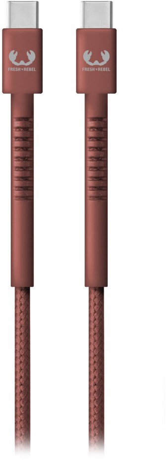 Fabriq USB-C > USB-C Kabel (2m) safari red von Fresh ´n Rebel