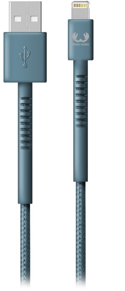 Fabriq USB > Lightning Kabel (2m) dive blue von Fresh ´n Rebel