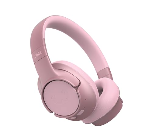 Fresh 'n Rebel Clam Core Bluetooth kopfhörer Over Ear mit ENC-Mikrofon (perfekte Anrufe), Kabellose kopfhörer mit Lautstärkeregler und Tasten für Wiedergabe/Pause, 45h Spielzeit (Rosa) von Fresh 'n Rebel