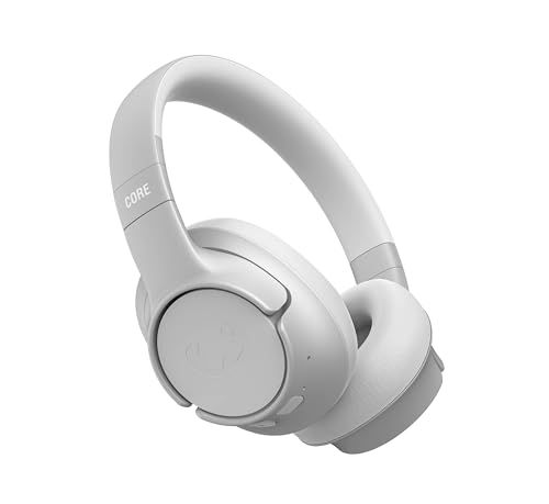 Fresh 'n Rebel Clam Core Bluetooth kopfhörer Over Ear mit ENC-Mikrofon (perfekte Anrufe), Kabellose kopfhörer mit Lautstärkeregler und Tasten für Wiedergabe/Pause, 45h Spielzeit (Weiß) von Fresh 'n Rebel