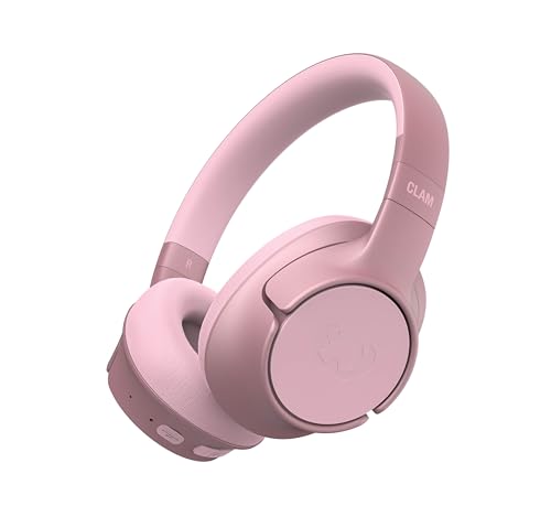 Fresh 'n Rebel Clam Fuse Bluetooth kopfhörer Over Ear mit Hybrid Active Noise Cancelling, mit ENC-Mikrofon (perfekte Anrufe), Kabellose kopfhörer mit Ambient Mode, 45h Spielzeit (Rosa) von Fresh 'n Rebel