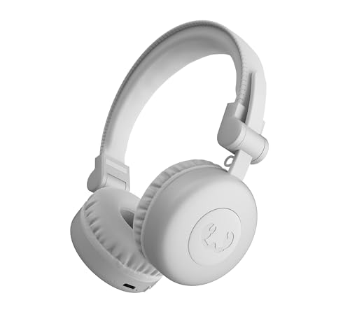 Fresh 'n Rebel Code Core, Bluetooth-Kopfhörer on-Ear, kabellos, 30 Stunden Spielzeit, mit Mikrofon und Sprachassistent, Lautstärkeregler und Wiedergabe/Pause-Tasten, faltbar (Ice Grey) von Fresh 'n Rebel