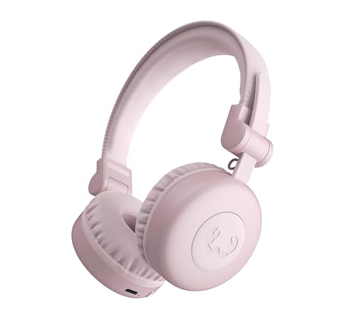 Fresh 'n Rebel Code Core, Bluetooth-Kopfhörer on-Ear, kabellos, 30 Stunden Spielzeit, mit Mikrofon und Sprachassistent, Lautstärkeregler und Wiedergabe/Pause-Tasten, faltbar (Smokey Pink) von Fresh 'n Rebel