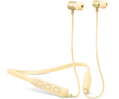 Fresh 'n Rebel Earbuds BAND-IT Buttercup | Bluetooth In-Ear Kopfhörer mit Nackenbügel von Fresh 'n Rebel