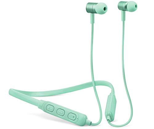 Fresh 'n Rebel Earbuds BAND-IT Peppermint | Bluetooth In-Ear Kopfhörer mit Nackenbügel von Fresh 'n Rebel