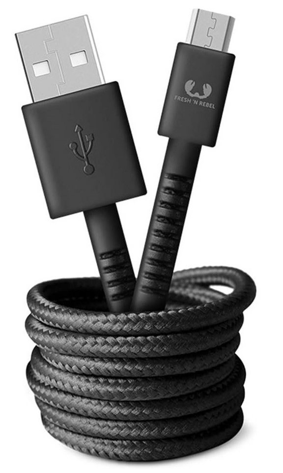 Fresh 'n Rebel Fresh'n Rebel "Fabriq" Micro USB Kabel 1,5m Concrete USB-Kabel, USB-A, Micro USB (150 cm) von Fresh 'n Rebel