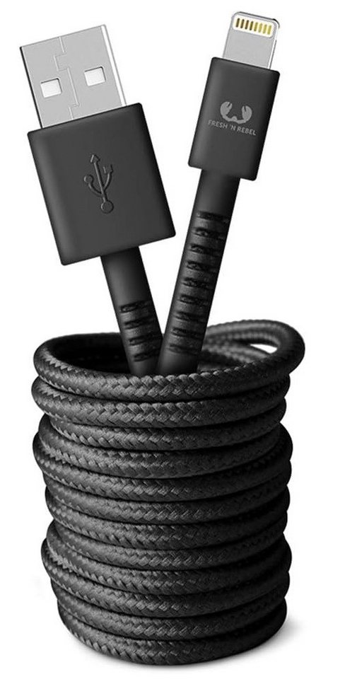 Fresh 'n Rebel Fresh'n Rebel "Fabriq" USB Lightning Kabel 3m Cloud Lightningkabel, USB-A, Lightning (300 cm) von Fresh 'n Rebel