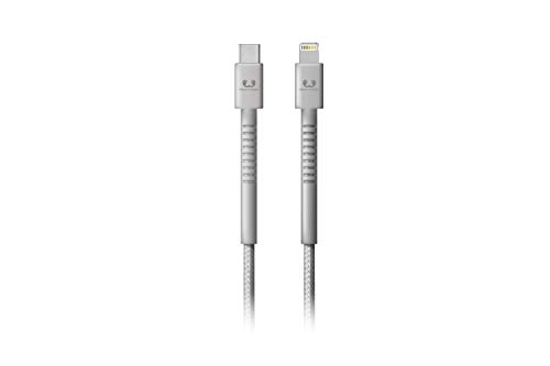 Fresh 'n Rebel Lightning Fabriq Kabel - USB-C auf Apple Lightning Lade- & Synchronisationskabel 3 Meter - Ice Grey von Fresh 'n Rebel