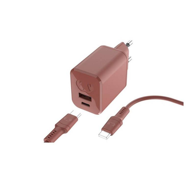 Fresh´n Rebel Mini-Charger USB-C- und USB-A, PD 45W, USB-C-Kabel 2m Schnelllade-Gerät (2-tlg) von Fresh´n Rebel