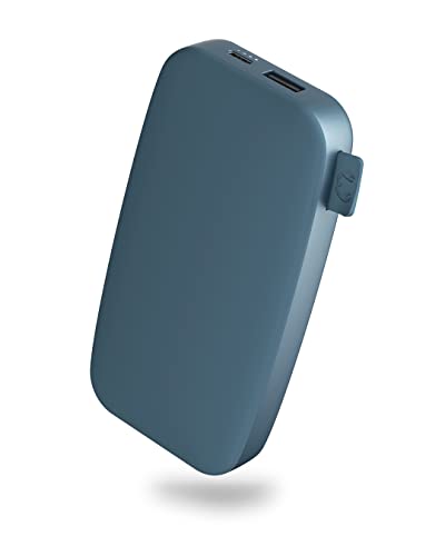 Fresh 'n Rebel Powerbank 12000mAh - USB-C in & Out - Schnelles Aufladen (Fast Charge 20W) - 6 Sicherheitsmerkmale - Tragbarer externer Akku für iPhone und Android (Dive Blue) von Fresh 'n Rebel