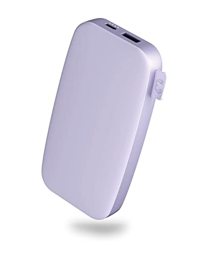 Fresh 'n Rebel Powerbank 12000mAh - USB-C in & Out - Schnelles Aufladen (Fast Charge 20W) - 6 Sicherheitsmerkmale - Tragbarer externer Akku für iPhone und Android (Dreamy Lilac) von Fresh 'n Rebel