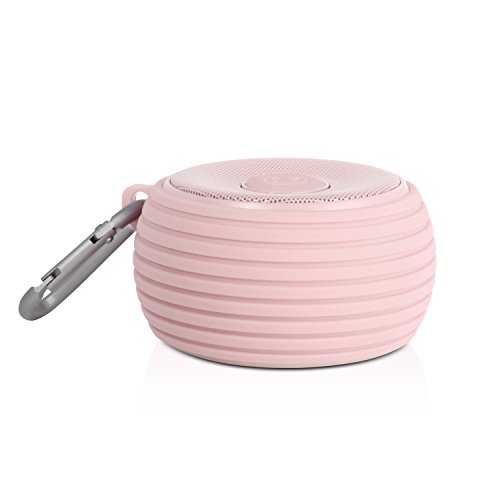 Fresh 'n Rebel Rockbox Round H2O 3 W Mono Portable Speaker Pink - Tragbare Lautsprecher (1.0 Kanäle, 1-Weg, 4 cm, 3 W, 40-18000 Hz, Kabellos) von Fresh 'n Rebel