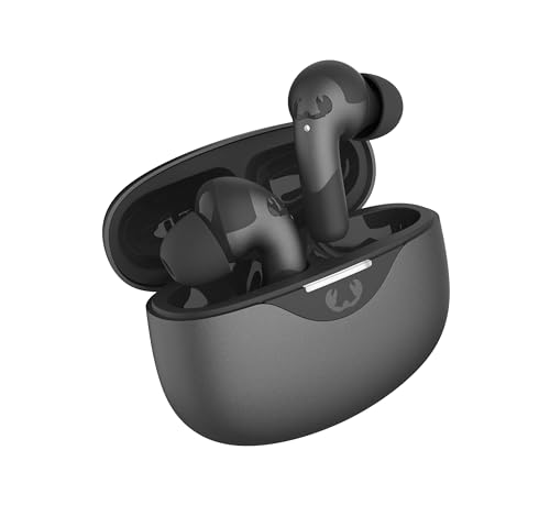 Fresh 'n Rebel Twins Ace Bluetooth kopfhörer In Ear mit Hybrid Active Noise Cancelling, In-Ear Kopfhörer kabellos, Mit ENC microfon, Bluetooth 5.3, IPX4 spritzwasserfest, 34 std. Spielzeit (Schwarz) von Fresh 'n Rebel