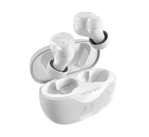 Fresh 'n Rebel Twins Breez, True Wireless In-Ear-Bluetooth-Kopfhörer, ultrakompakt, bequemes Telefonieren, Bluetooth 5.4, klickbare Tastensteuerung, 30 Stunden Spielzeit (Ice Grey) von Fresh 'n Rebel