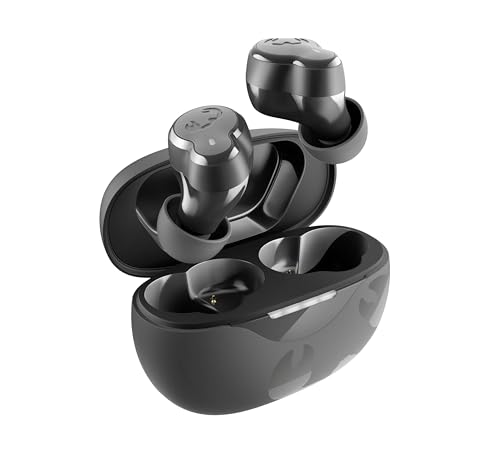 Fresh 'n Rebel Twins Breez, True Wireless In-Ear-Bluetooth-Kopfhörer, ultrakompakt, bequemes Telefonieren, Bluetooth 5.4, klickbare Tastensteuerung, 30 Stunden Spielzeit (Storm Grey) von Fresh 'n Rebel