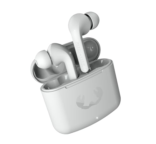 Fresh 'n Rebel Twins Fuse, True Wireless kabellose In-Ear-Bluetooth-Kopfhörer mit Spitze, mit Sprachassistent, Touch-Steuerung und eingebautem Mikrofon, 30 Stunden Spielzeit (Ice Grey) von Fresh 'n Rebel