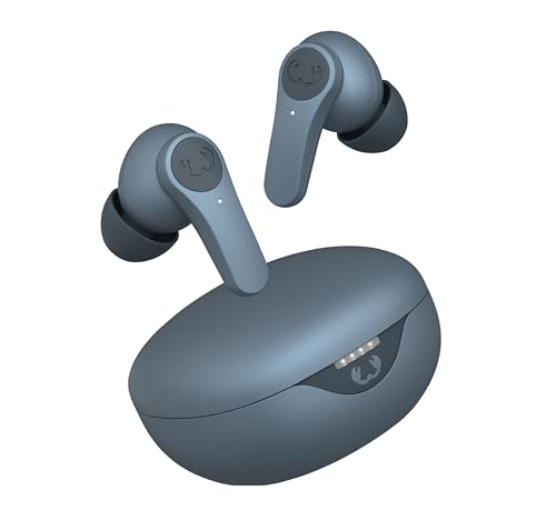Fresh 'n Rebel Twins Rise, kabellose In-Ear-Bluetooth-Kopfhörer mit Geräuschunterdrückung, Ambient Modus, Multipoint-Bluetooth, In-Ear-Sensorik, spritzwassergeschützt, 30 h Spielzeit (Dive Blue) von Fresh 'n Rebel