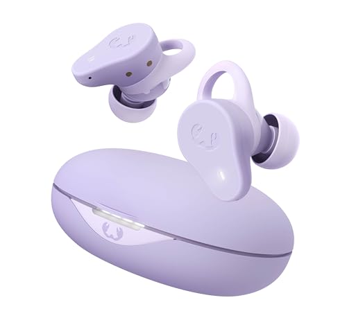Fresh 'n Rebel Twins Rush, Bluetooth Kopfhörer Sport In-Ear mit Hybrid aktiver Noise Cancelling, Ambient-Sound-Modus, IP57 Staub- und Wasserdicht, eingebautes Mikrofon, Tastensteuerung (Lilac) von Fresh 'n Rebel