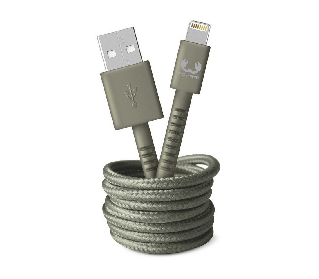 Fresh´n Rebel USB - Lightning-Kabel "Fabriq", 2m Smartphone-Kabel, Lightning, USB Typ A, (200 cm) von Fresh´n Rebel