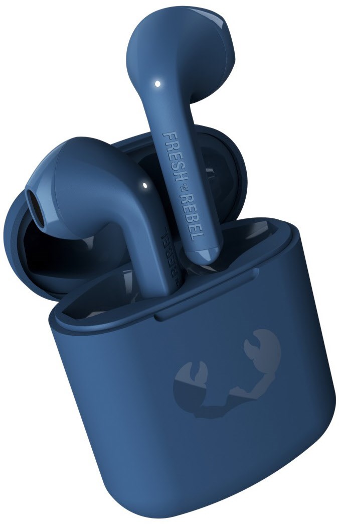 Twins 1 True Wireless Kopfhörer steel blue von Fresh ´n Rebel