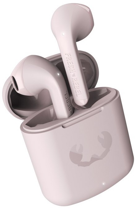 Twins Core True Wireless Kopfhörer smokey pink von Fresh ´n Rebel