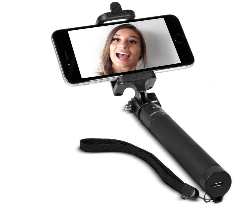 Wireless Selfie Stick 2nd. Edition schwarz Wireless Selfie Stick 2nd. Edition schwarz von Fresh ´n Rebel