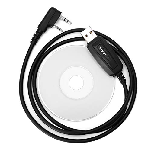 USB-Programmierkabel + Software-CD für TYT MD-380 Zwei-Wege-Walkie-Funkgerät USB-Programmierkabel + Software-CD für TYT MD-380 Zwei-Wege-Walkie-Funkgerät von Freshsell