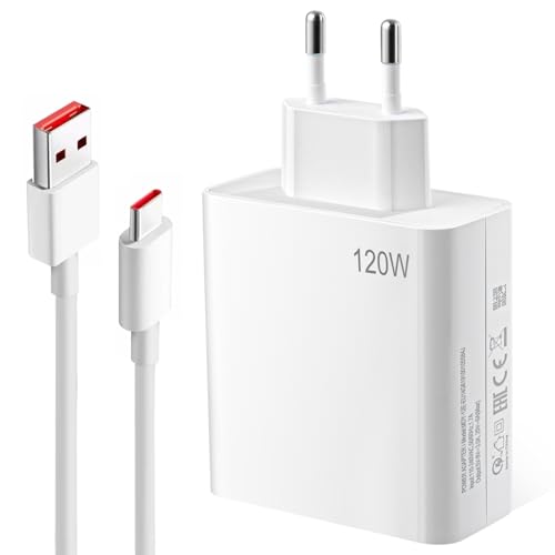 120W USB C Original Ladegerät Ladekabel für Xiaomi 15 15 Ultra 14 Ultra 14T 13T Pro 12T 11T, Redmi Note 14 13 12 Pro+ Poco X7 GT X6 X5 Black Shark 5, Schnellladegerät Netzteil 120W USB C Original Ladegerät Ladekabel für Xiaomi 15 15 Ultra 14 Ultra 14T 13T Pro 12T 11T, Redmi Note 14 13 12 Pro+ Poco X7 GT X6 X5 Black Shark 5, Schnellladegerät Netzteil von Fresum