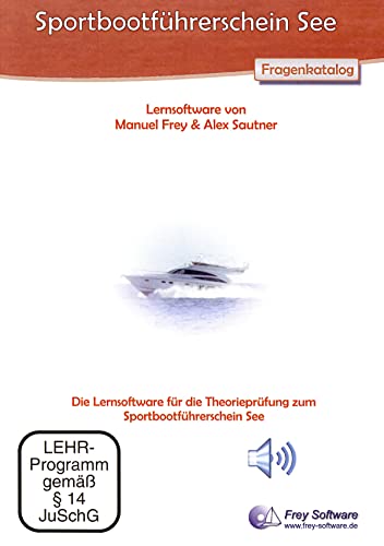 Sportbootführerschein See Fragenkatalog von Frey Software