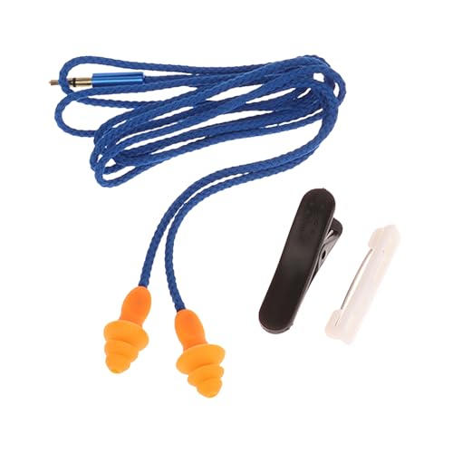 Ohrstöpsel Kopfhörer - Geräuschpegeln, 100cm Ohrstöpsel für Gehörschutz - robustes Kabel bei der Arbeit mit 100dB Empfindlichkeit, Musik & Anrufe, ideal für Bauarbeiter & laute Arbeitsumgebungen Ohrstöpsel Kopfhörer - Geräuschpegeln, 100cm Ohrstöpsel für Gehörschutz - robustes Kabel bei der Arbeit mit 100dB Empfindlichkeit, Musik & Anrufe, ideal für Bauarbeiter & laute Arbeitsumgebungen von Frfik