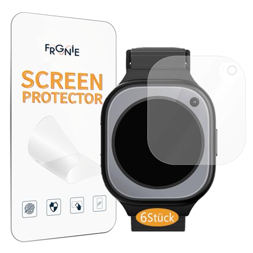 Frgnie Schutzfolie Kompatibel für XPLORA X6 Pro (6 Stück) Flexibel TPU displayschutz für smartwatch von Frgnie