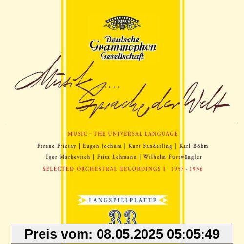 Musik Sprache der Welt (10cd-Set) von Fricsay