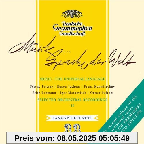 Musik Sprache der Welt Vol.2 (10cd-Set) von Fricsay
