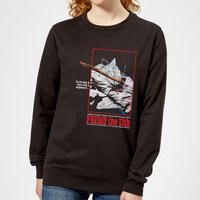 Friday the 13th Axe Attack Retro Poster Women's Sweatshirt - Black - 5XL von Friday 13th